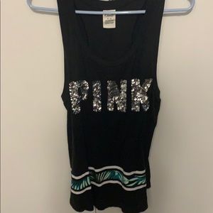 VS pink bling tank